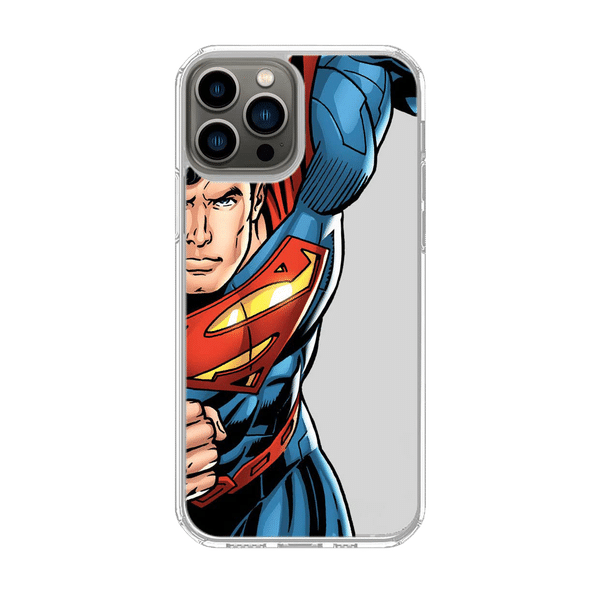 Macmerise Speed It Like Superman Silicone Back Cover for Apple iPhone 14 Pro Max (Supports Wireless Charging, Multi Color)_1