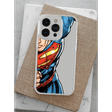 Macmerise Speed It Like Superman Silicone Back Cover for Apple iPhone 14 Pro (Supports Wireless Charging, Multi Color)_4
