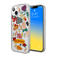 Macmerise SK Girl Power Silicone Back Cover for Apple iPhone 14 (Supports Wireless Charging, Multi Color)_1