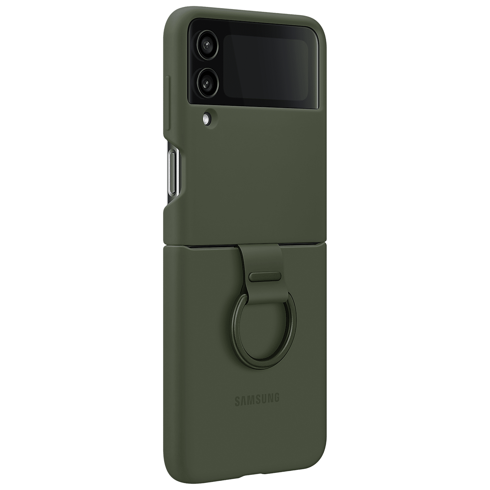 Galaxy Z Flip4 Silicone Cover with Ring