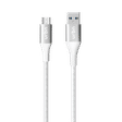 urbn Type A to Micro USB 3.9 Feet (1.2M) Cable (Tangle Free Design, White)_3