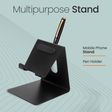 ambrane Anti Skid Holder For Mobiles (Multipurpose Stand, Black)_4