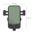 PORTRONICS Mobike II Bike Mobile Holder (Steady Locking, POR-1305, Green)_2