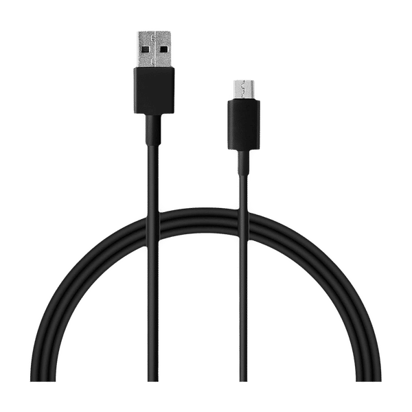 Xiaomi Type A to Type C 3.3 Feet (1M) Cable (Tangle Free Design, Black)_1