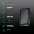 pTron Mount ST2B Mobile Phone Holder Case (Zip Lock & Cushion Pad, 140318062, Black)_3