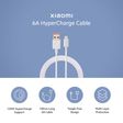 Xiaomi HyperCharge Type A to Type C 3.3 Feet (1M) Cable (Tangle Free Design, White)_3