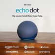 amazon Echo Dot (5th Gen) with Built-in Alexa Smart Wi-Fi Speaker (Ambient Temperature Sensor, Blue)_2