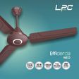 HAVELLS Efficiencia Neo 5 Star 1200mm 3 Blade BLDC Motor Ceiling Fan with Remote (High Speed, Brown)_3