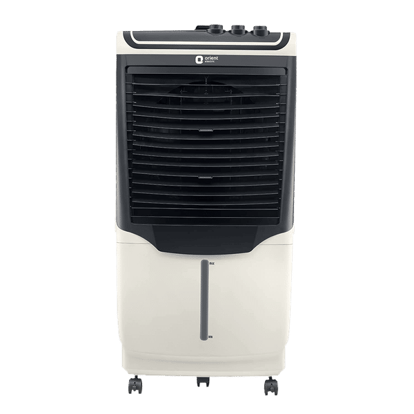 Orient Avante 105 Litres Desert Air Cooler (Honeycomb Pads, CD1051H, White & Dark Grey)_1