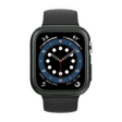 Spigen Thin Fit Polycarbonate Case for Apple Watch Series SE 2, SE, 6, 5 & 4 (44mm) (Razor-Thin Frame, Black)_3