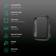 Gripp Defence Polycarbonate Bumper Case for Apple Watch Series 7, 6, 5, 4, 3, 2, 1 & SE (45mm) (Built-in Tempered Glass, Black)_2