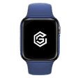 Gripp Defence Polycarbonate Bumper Case for Apple Watch Series 7, 6, 5, 4, 3, 2, 1 & SE (45mm) (Built-in Tempered Glass, Blue)_3