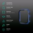 Gripp Defence Polycarbonate Bumper Case for Apple Watch Series 7, 6, 5, 4, 3, 2, 1 & SE (41mm) (Built-in Tempered Glass, Blue)_2