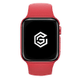 GRIPP Defence Polycarbonate Bumper Case for Apple Watch Series 7, 6, 5, 4, 3, 2, 1 & SE (45mm) (Built-in Tempered Glass, Red)_3