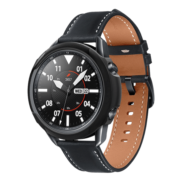 Spigen Liquid Air Armor TPU Case for SAMSUNG Galaxy Watch3 (45mm) (Shock-Absorbent Layer, Bronze)_1
