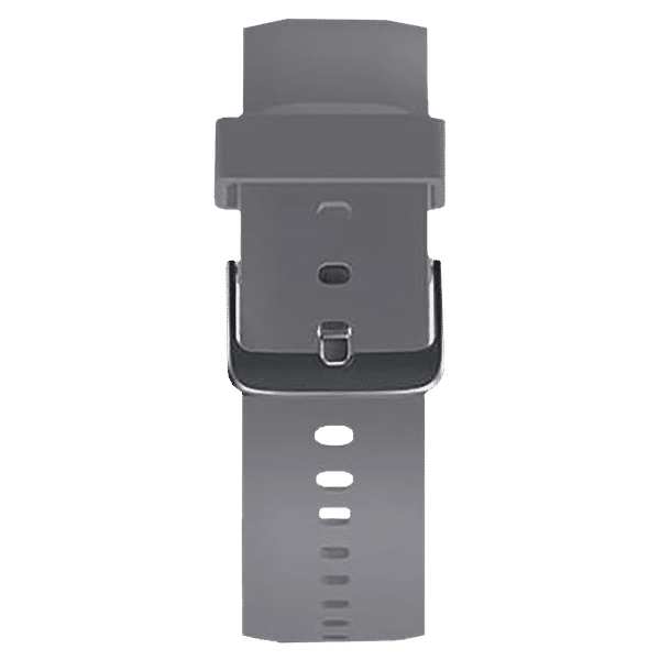 Noise Premium Silicone Strap for Noise ColorFit & NoiseFit (22mm) (Sweat Resistant, Grey)_1