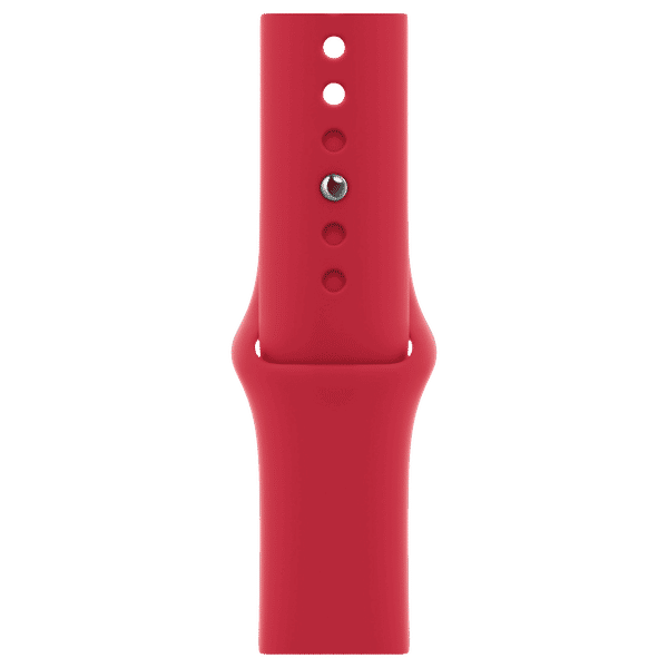 Apple Fluoroelastomer Strap for Apple Watch Series 3 (38mm / 40mm / 41mm) (Durable & Strong, Red)_1