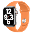 Apple Fluoroelastomer Strap for Apple Watch Series 3 (38mm / 40mm / 41mm) (Durable & Strong, Marigold)_2