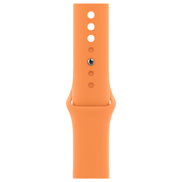 Apple Fluoroelastomer Strap for Apple Watch Series 3 (42mm / 44mm / 45mm) (Durable & Strong, Marigold)_1