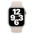 Apple Fluoroelastomer Sport Band for Apple Watch Series 3 (42mm / 44mm / 45mm / 49mm, Regular) (Durable & Strong, Starlight)_3