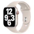Apple Fluoroelastomer Sport Band for Apple Watch Series 3 (42mm / 44mm / 45mm / 49mm, Regular) (Durable & Strong, Starlight)_2