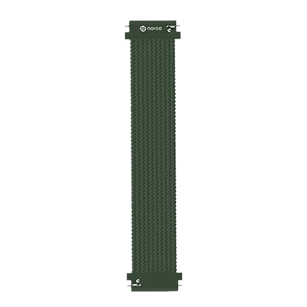 Noise Uni Weave Woven Nylon Strap for Noise ColorFit & NoiseFit (22mm, XS) (Water & Sweat Resistance, Olive Green)_1