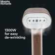 morphy richards Steam Pro 1300 Watts 130ml Garment Steamer (With Detachable Water Tank, 500017, Champagne Gold)_4