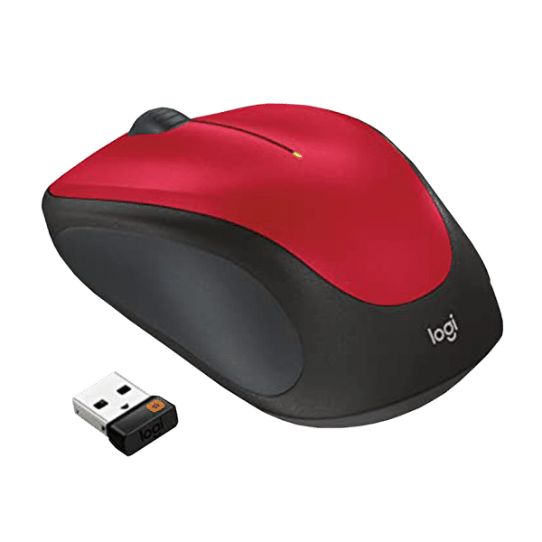 logitech M235 Wireless Optical Mouse (Compact Design, 910-003412, Red)_1