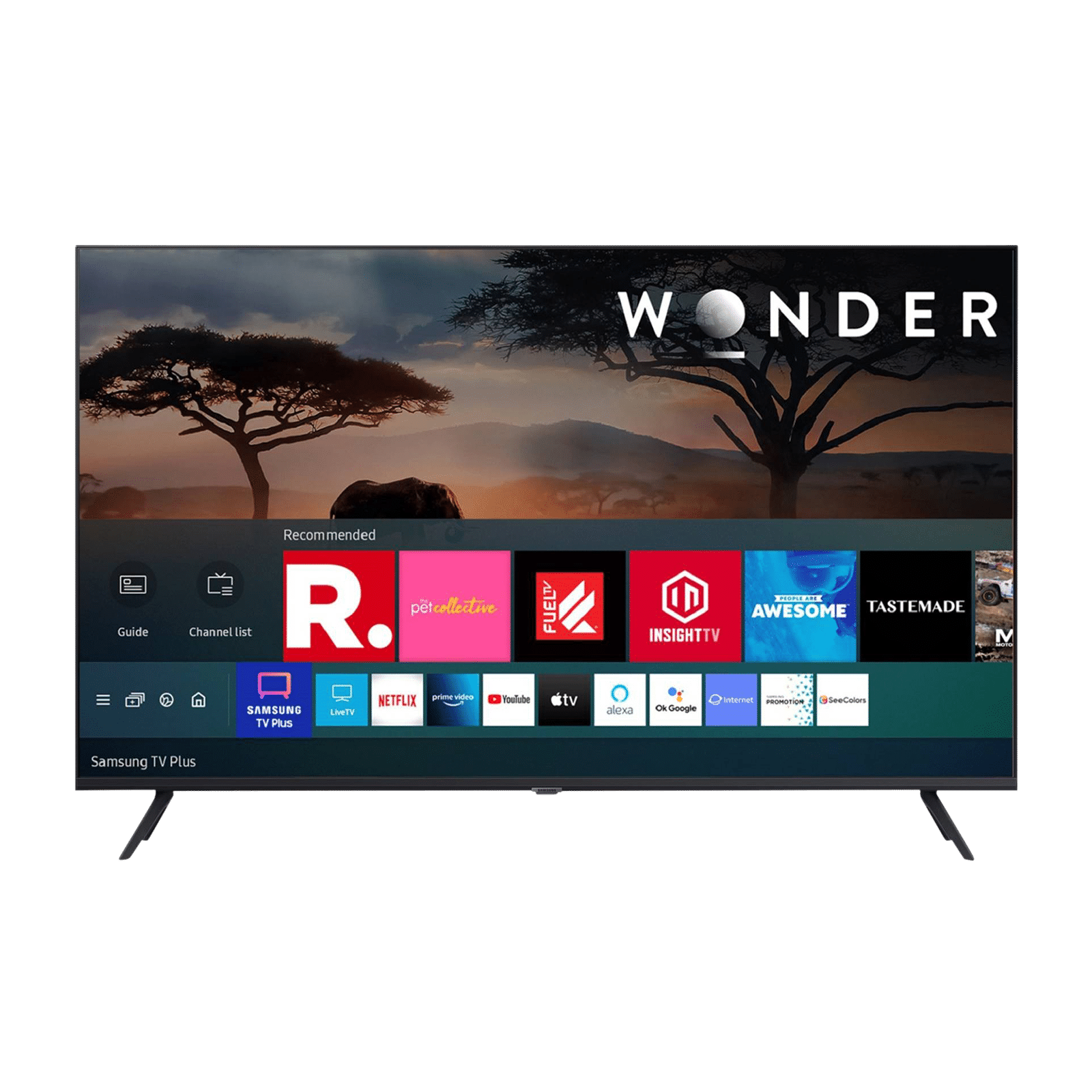 [For ICICI Bank Credit Card] SAMSUNG Crystal 4K Neo 108 cm (43 inch) 4K Ultra HD LED Tizen TV with Voice Assistance (2022 model)