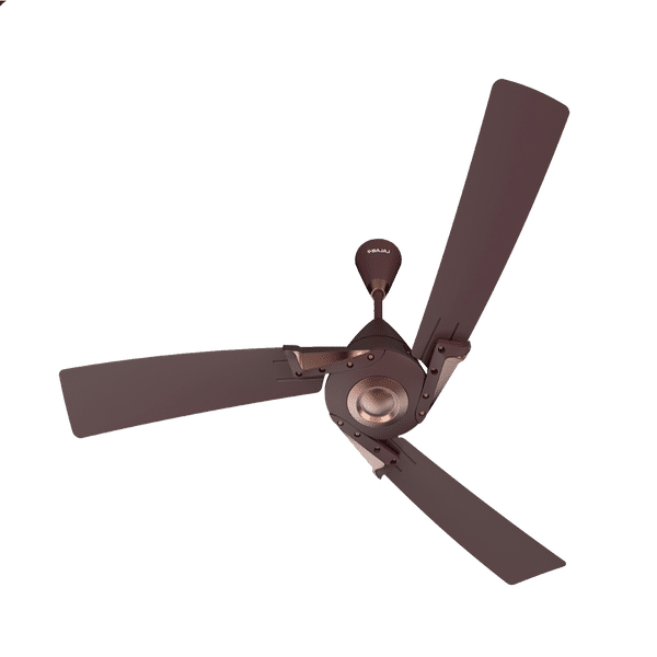 BAJAJ Euro Prime EE 120cm Sweep 3 Blades Ceiling Fan (320 RPM, 251727EE, Walnut and Copper)_1