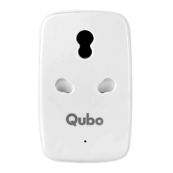 Qubo Smart Plug- 16 A Smart Plug (Alexa and Google Assistant Support, HSP10D1001, White)_1
