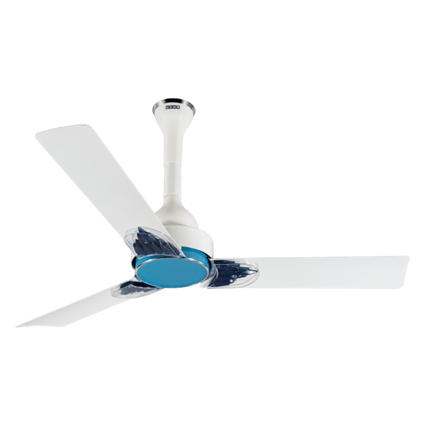 USHA Phi 120cm 3 Blade Ceiling Fan (With Copper Motor, 11PHBSWHT5AGRB1DAX, White)_1