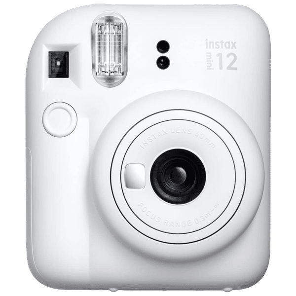 FUJIFILM Instax Mini 12 Instant Camera (Clay White)_1