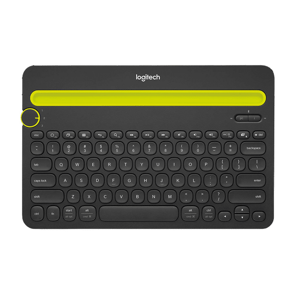 logitech K480 Bluetooth Wireless Keyboard with Multi Device Connectivity (5 Million Keystrokes, Black)_1
