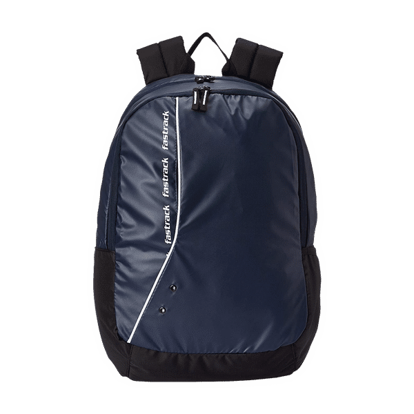 fastrack Fleek Ergolight Polyester Laptop Backpack for 15 Inch Laptop (30 L, Lightweight, Blue)_1