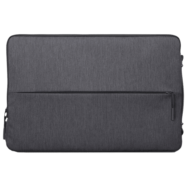 Lenovo Urban Polyester Laptop Sleeve for 14 Inch Laptop (Water Resistant, Charcoal Grey)_1