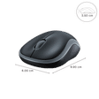 logitech M185 Wireless Optical Mouse (1000 DPI, Plug & Play, Grey)_3