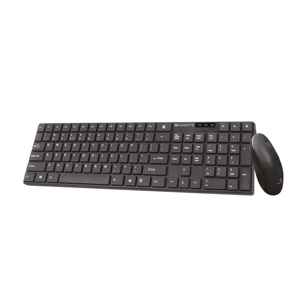 AMKETTE Primus V2 Wireless Keyboard & Mouse Combo (1600 DPI Adjustable, Advanced Wireless Protocol, Black)_1