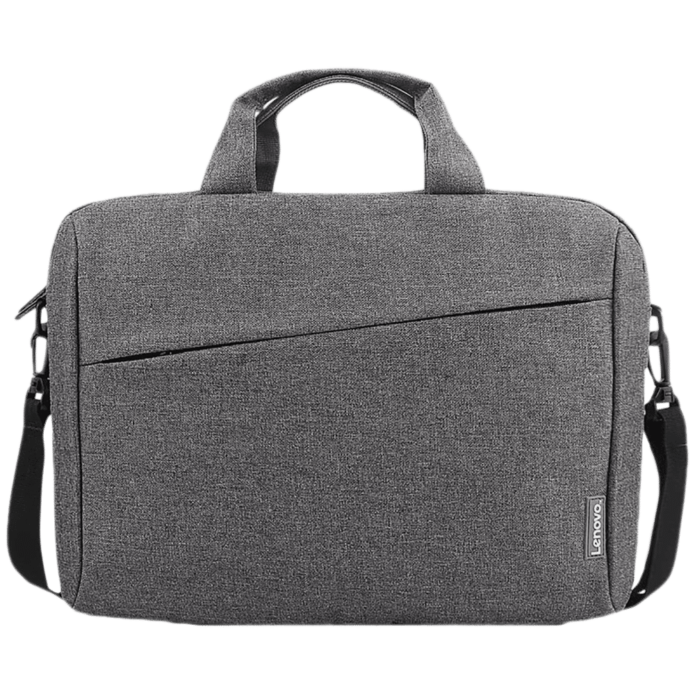 Buy Lenovo Toploader T210 Polyester Laptop Sling Bag For 15.6 Inch Laptop  (Water Repellent, Grey) Online Croma