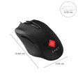 HP Omen Vector Essential Wired Optical Gaming Mouse with Customizable Buttons (7200 DPI, Ergonomic Design, Black)_3
