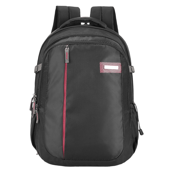 ARISTOCRAT COLIN Polyester Laptop Backpack for 17 Inch Laptop (30 L, Organizer with Key Holder, Black)_1