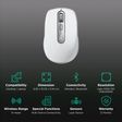 logitech MX Anywhere 3 Rechargeable Wireless Laser Performance Mouse (4000 DPI Adjustable, Multi Device Connectivity, Pale Gray)_2