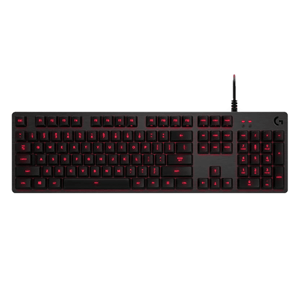 logitech G413 Carbon Wired Gaming Keyboard with Backlit Keys (Romer-G Tactile Mechanical Switches, Black)_1