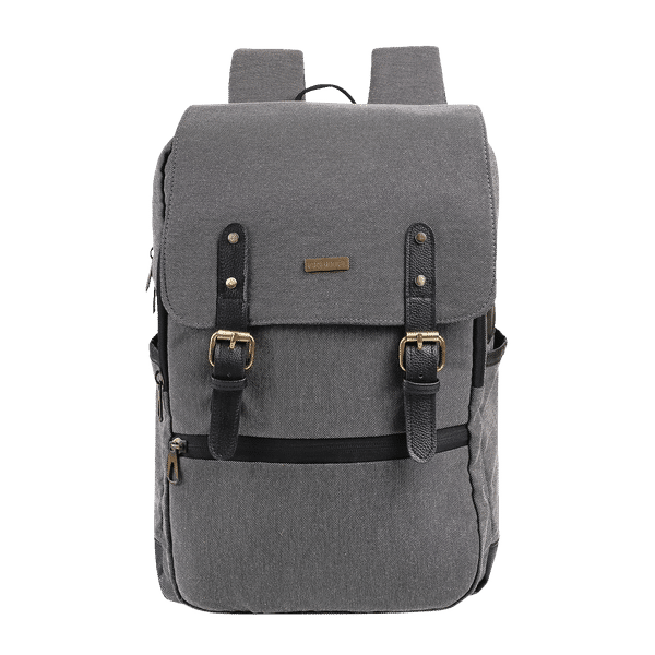 Croma Smart Laptop Backpack for 16 Inch Laptop (Water Resistant, Grey)_1
