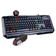 LAPCARE Champ LGC-003 Wired Gaming Keyboard & Mouse Combo (111 Keys, 3600 DPI Adjustable, Multimedia Shortcut Keys, Black)_1