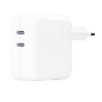 Apple 35 Watts 2-Port USB (Type-C) Wall Charging Adapter (MNWP3HN/A, White)_2