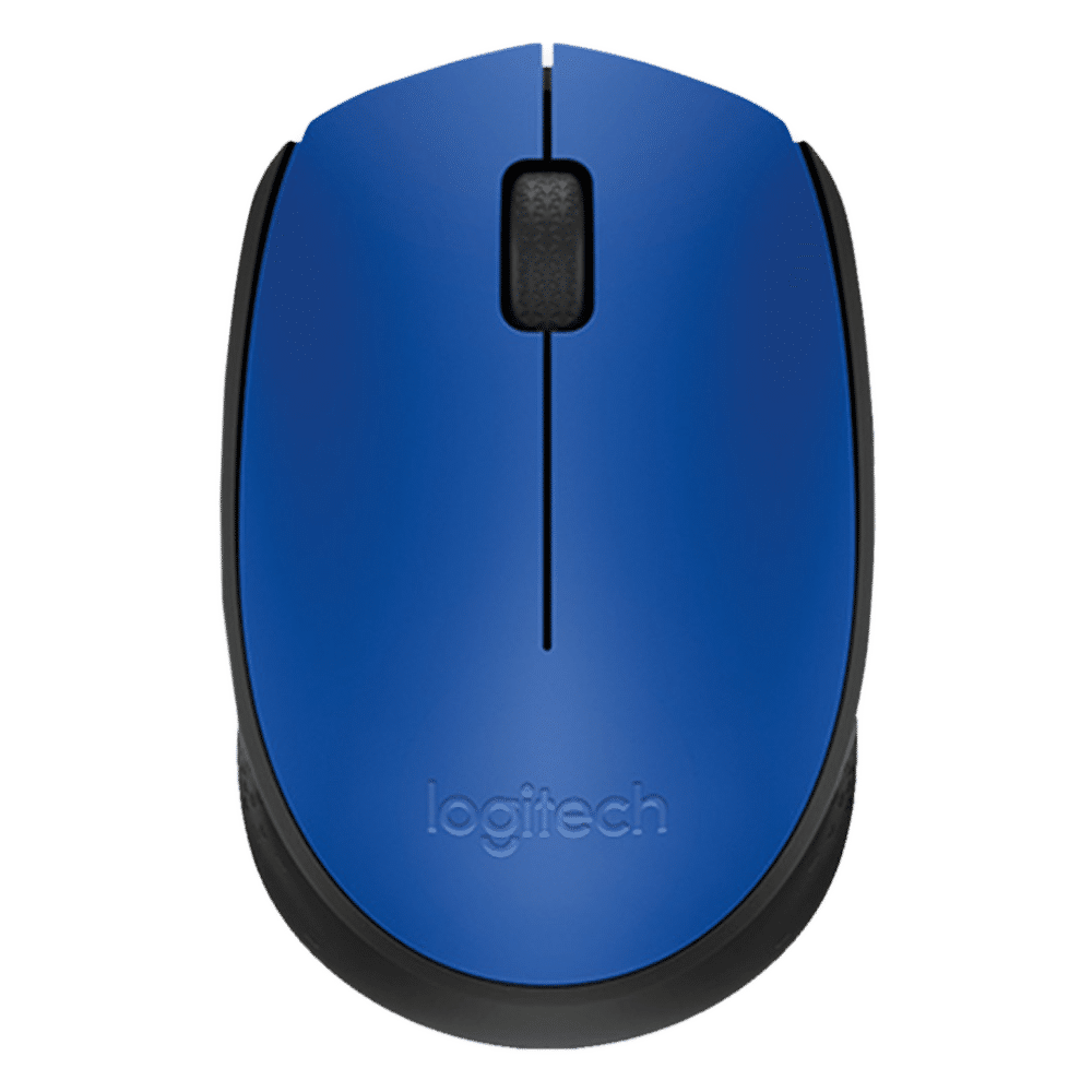 Buy logitech M171 Wireless Optical Mouse (1000 DPI, Plug & Play, Blue/Black)  Online – Croma