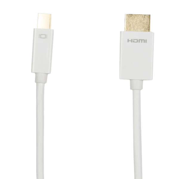 ultraprolink Mini DisplayPort to HDMI Type A Cable (24k Gold-plated, White)_1
