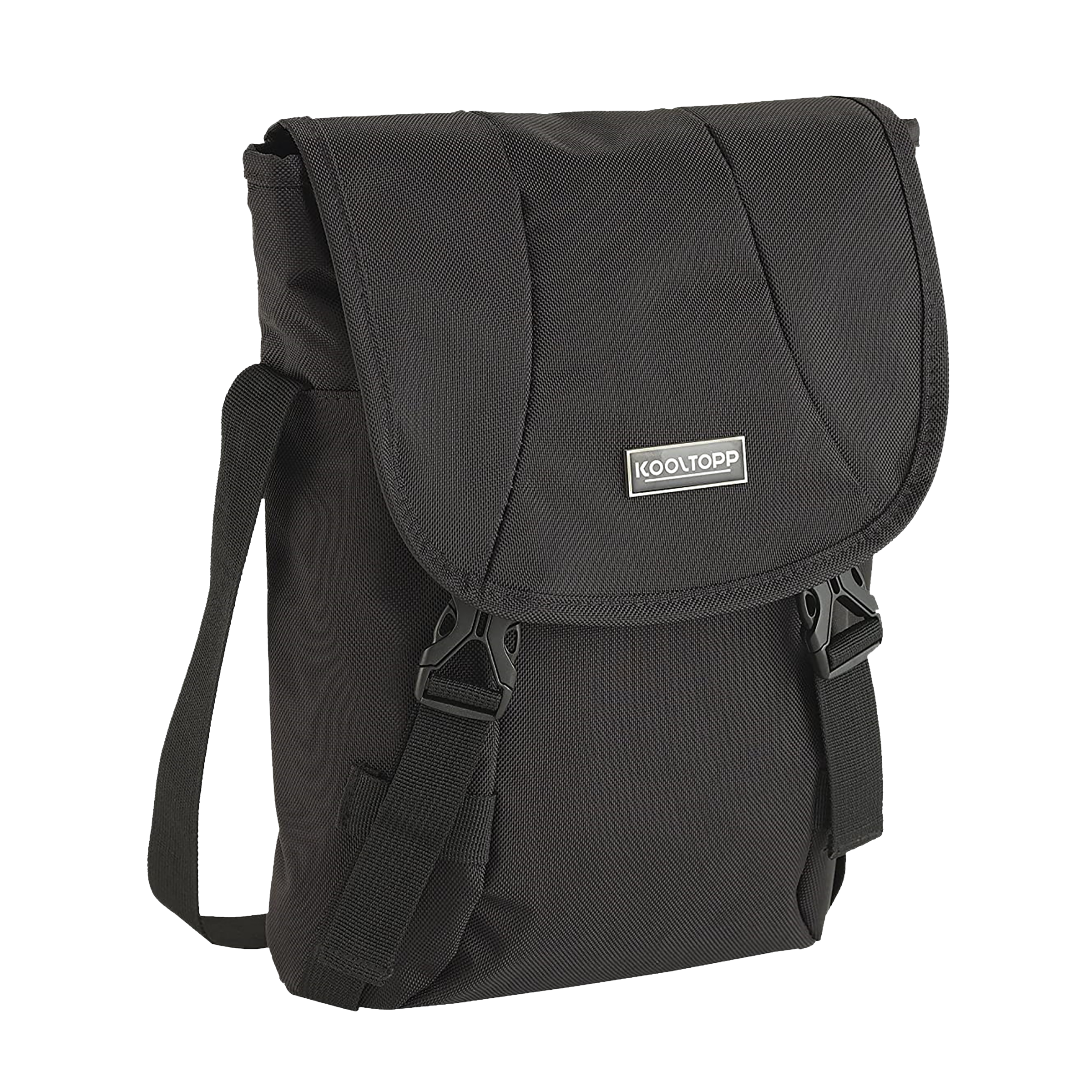 Buy Kooltopp Elegant Nylon Laptop Sling Bag for 10 Inch Laptop (30 L, Water  Resistant, Black) Online Croma