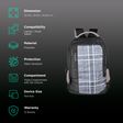 KOOLTOPP Beatle Polyester Laptop Backpack for 15.6 Inch Laptop (30 L, Water Resistant, Black)_2